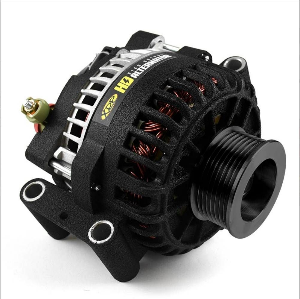 XDP HD High Output Alternator Wrinkle Black
