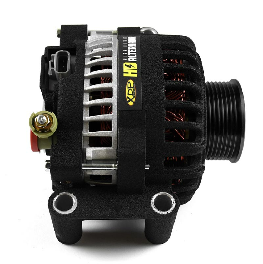 XDP HD High Output Alternator Wrinkle Black
